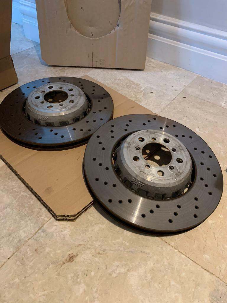 F80,F82 BMW M4 , M3 genuine brake discs M3,Nearly new