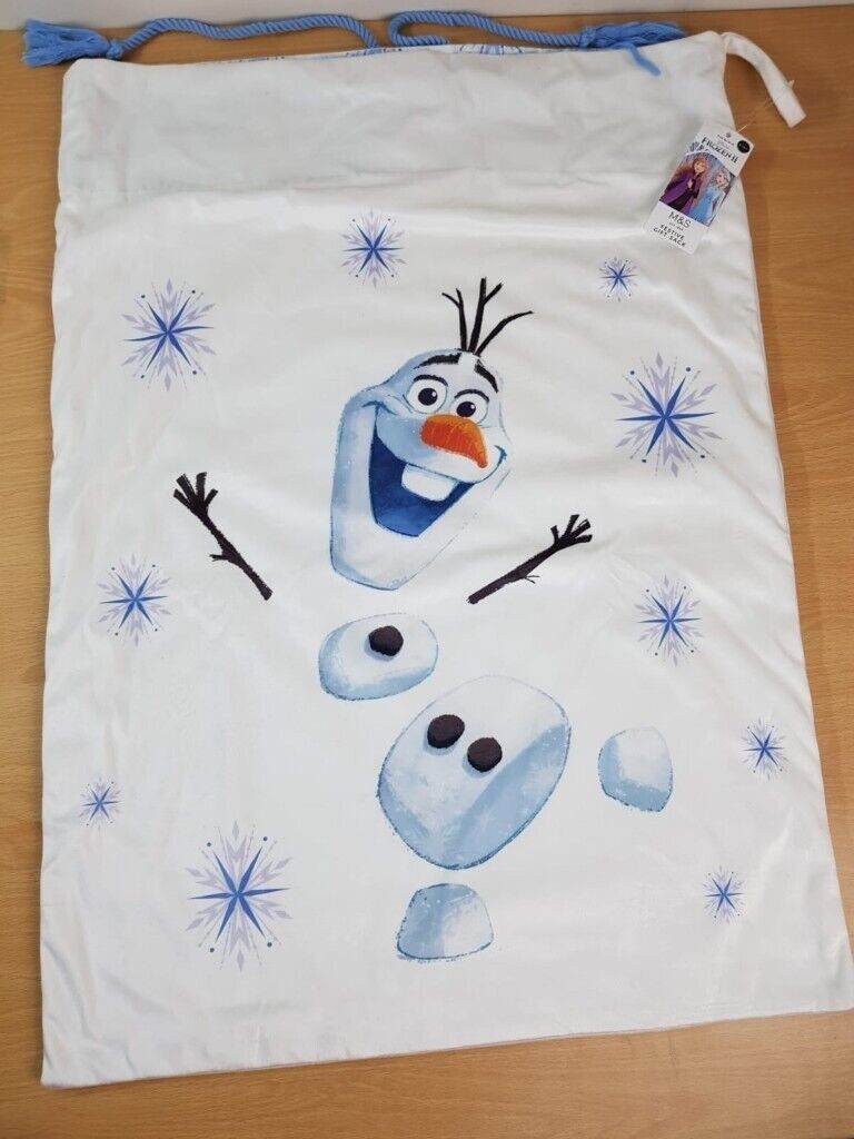Disney Frozen Gift Sack / Christmas Bag/Reusable Drawstring Bag(70CM X 50CM)HALF PRICE