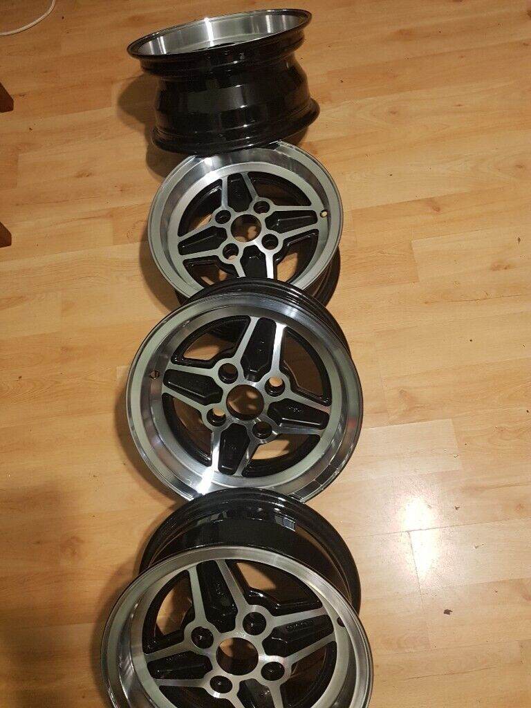 MK2 FORD CAPRI RS ALLOYS- DIAMOND CU