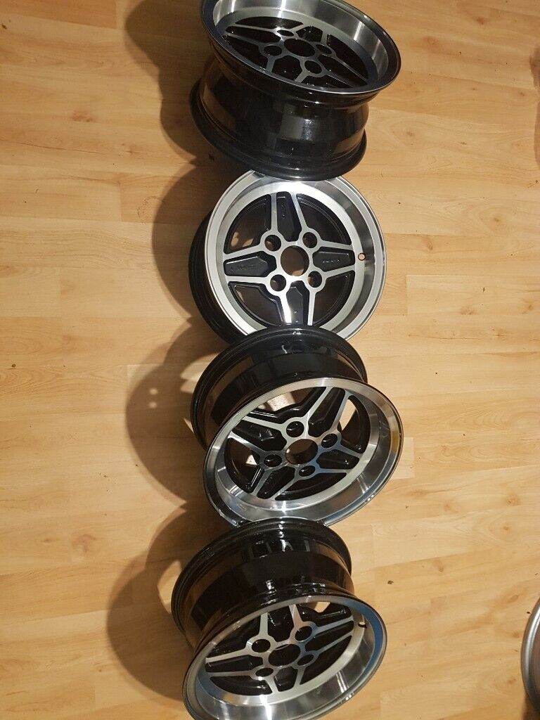 MK2 FORD CAPRI RS ALLOYS- DIAMOND CU