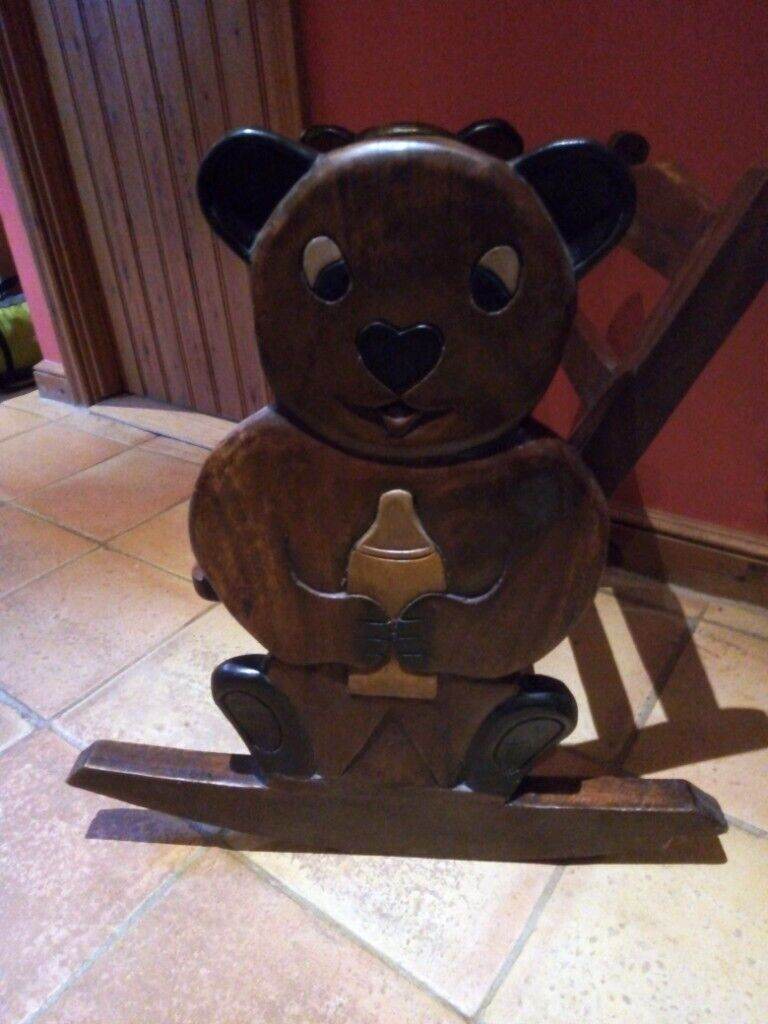 Wooden child's Rocking chair