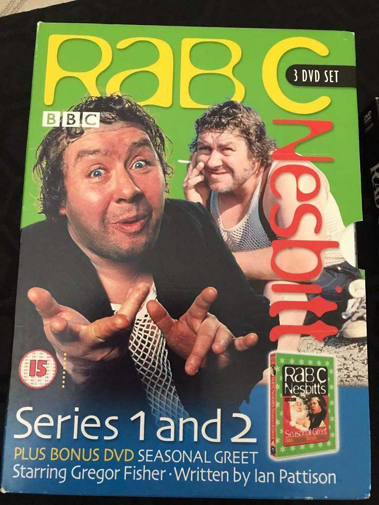 Rab C Nesbitt Dvds- Series 1 and 2