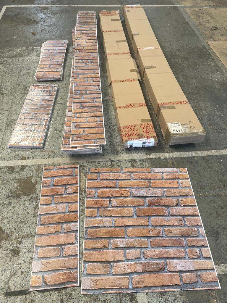 Brick effect cladding 