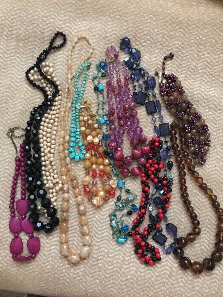 Necklaces- assorted vintage