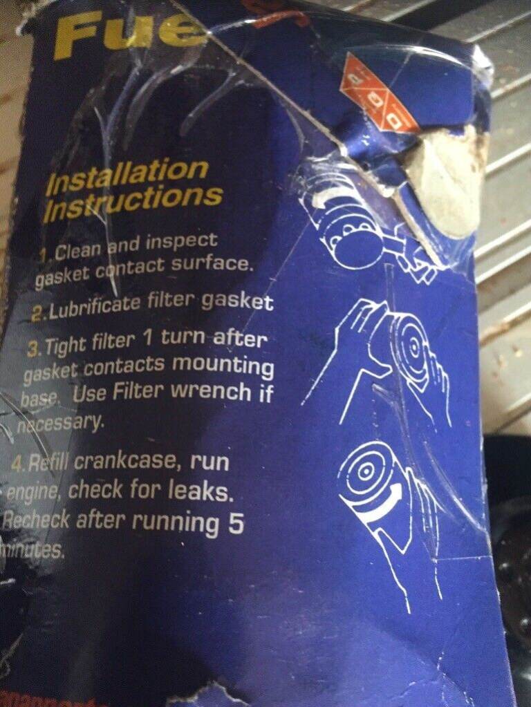 Honda CRV fuel filter