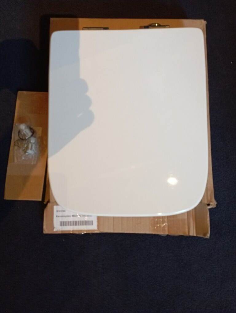 wc seat, soft close, kensington, square - D shape
