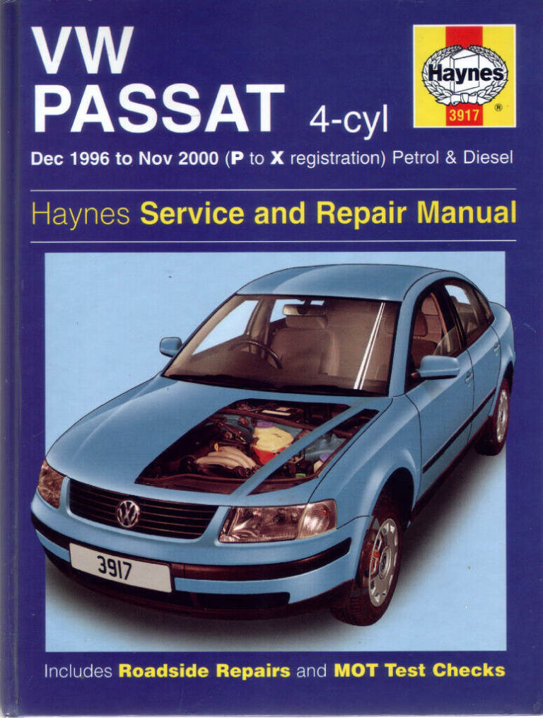 HAYNES VW PASSAT MANUAL FROM DEC 1996 TO NOV 2000 PETROL & DIESEL