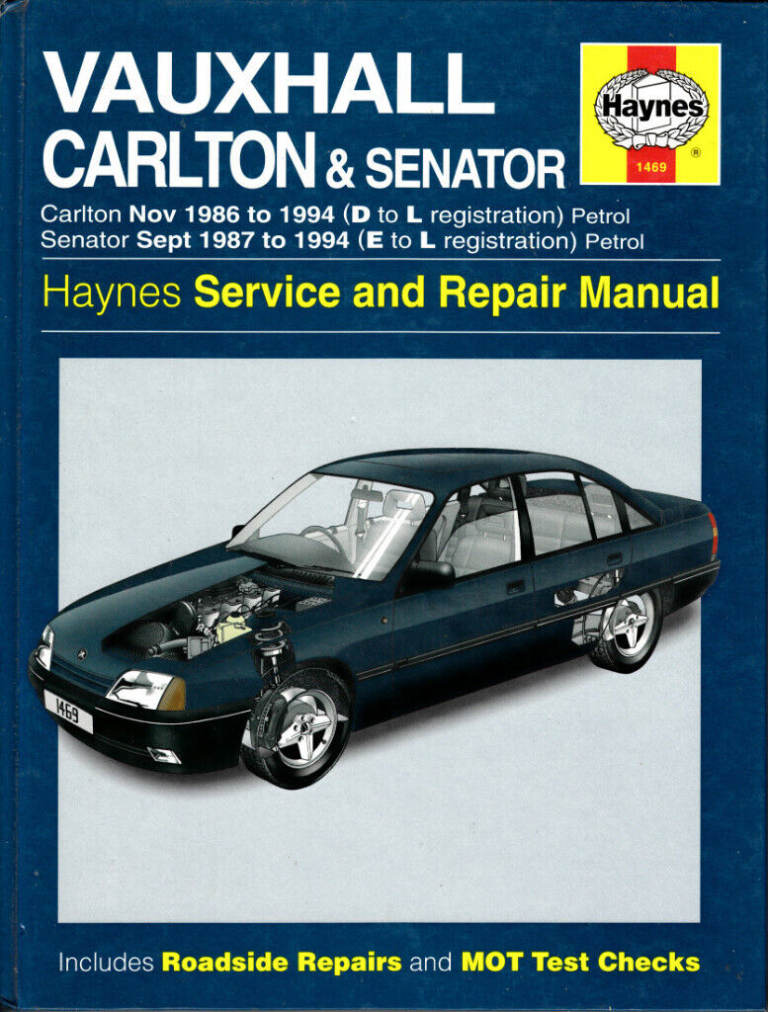 HAYNES VAUXHALL CARLTON & SENATOR  1986 -  1994 PETROL