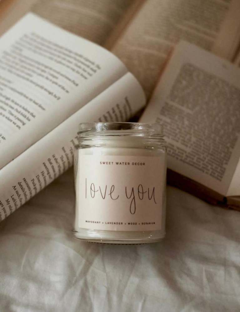 Love You Soy Wax Candle