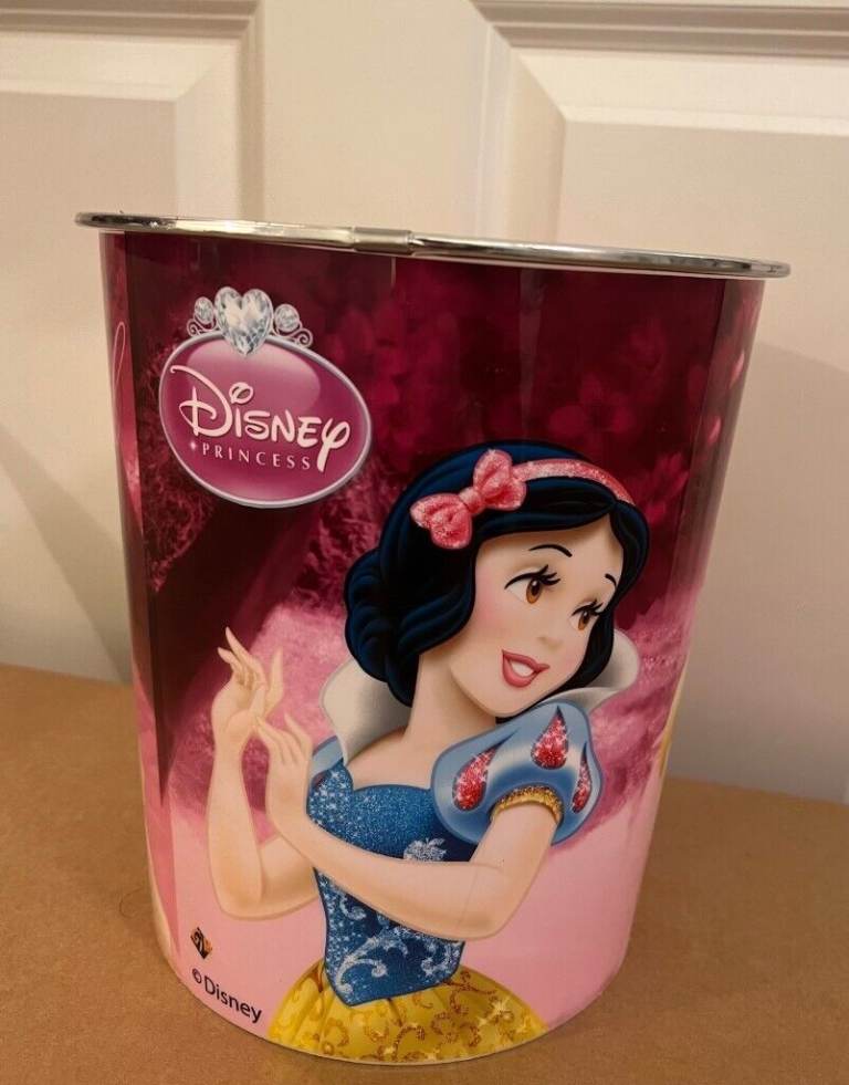 Disney Princess, colourful bin in excellent condition