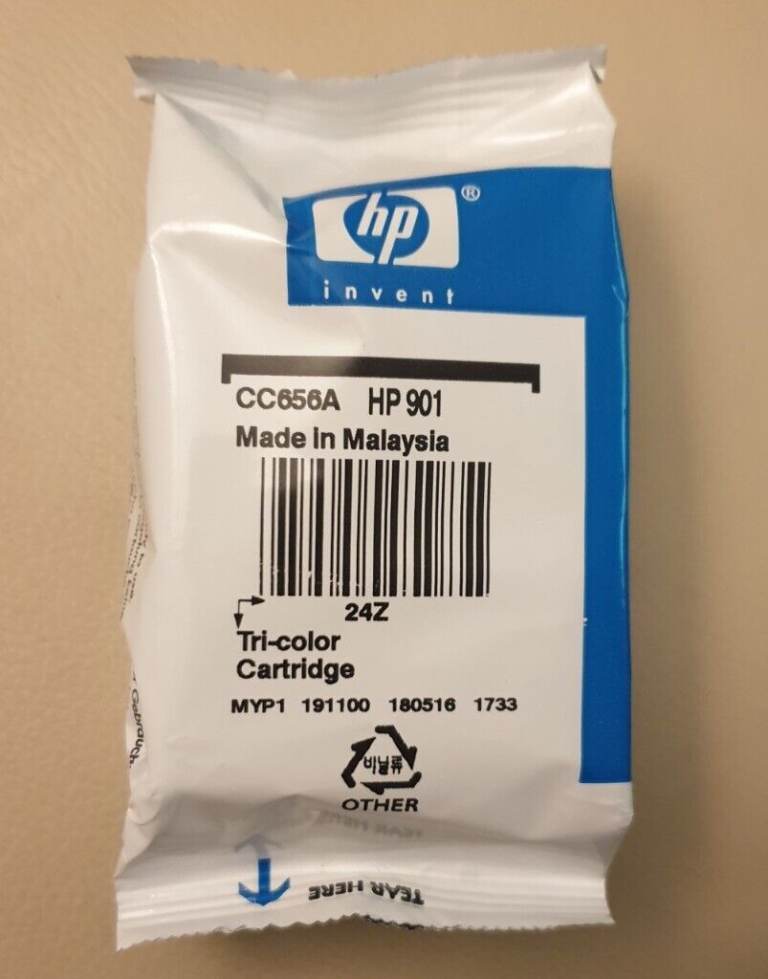 £6 - HP 901 Tri - Colour ink.