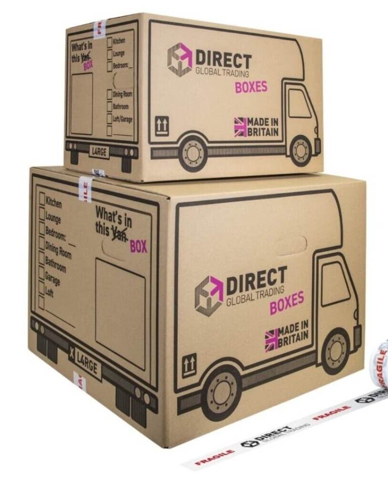 Cardboard Boxes ideal for moving or storage small large and x large available