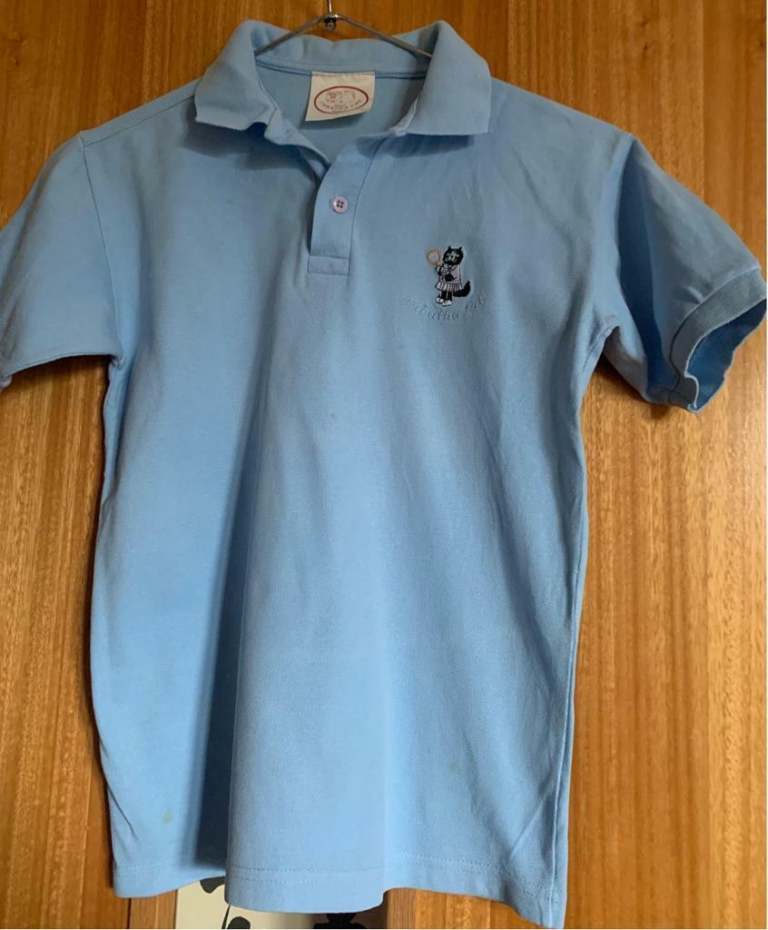 TABATHA CAT ENGLAND POLO SHIRT - SMALL