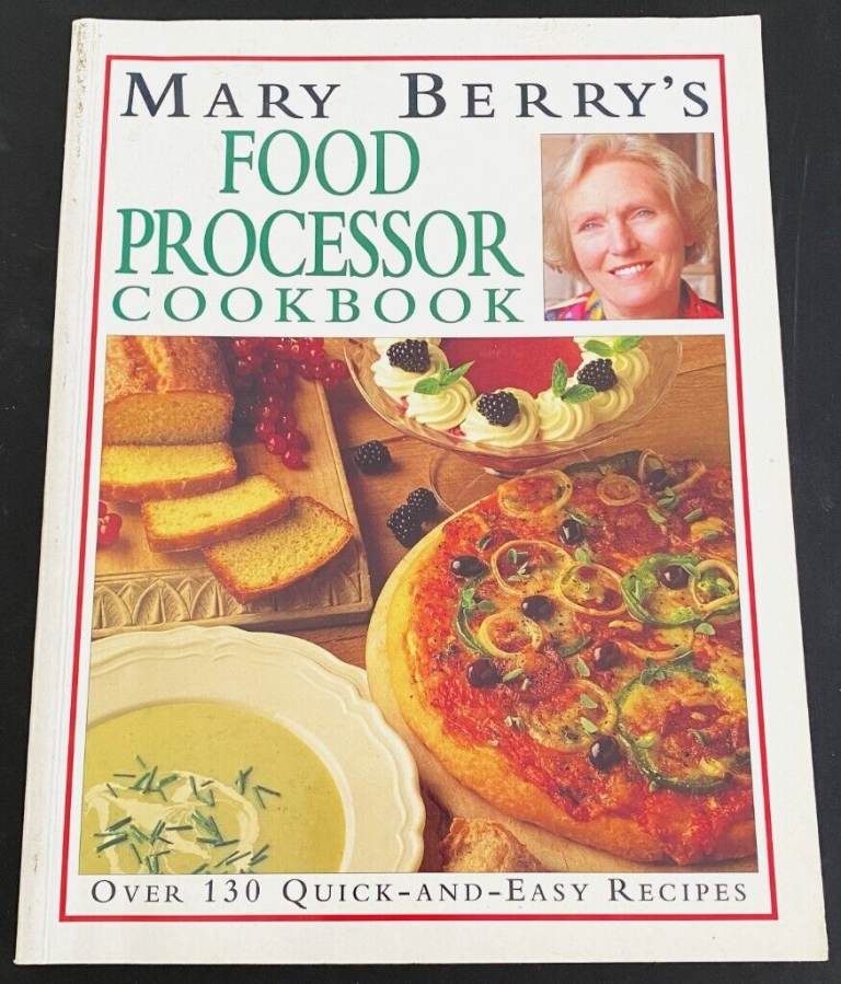 MARY BERRY'S FOOD PROCESSOR COOKBOOK; PAPERBACK.VERY GOOD CONDITION