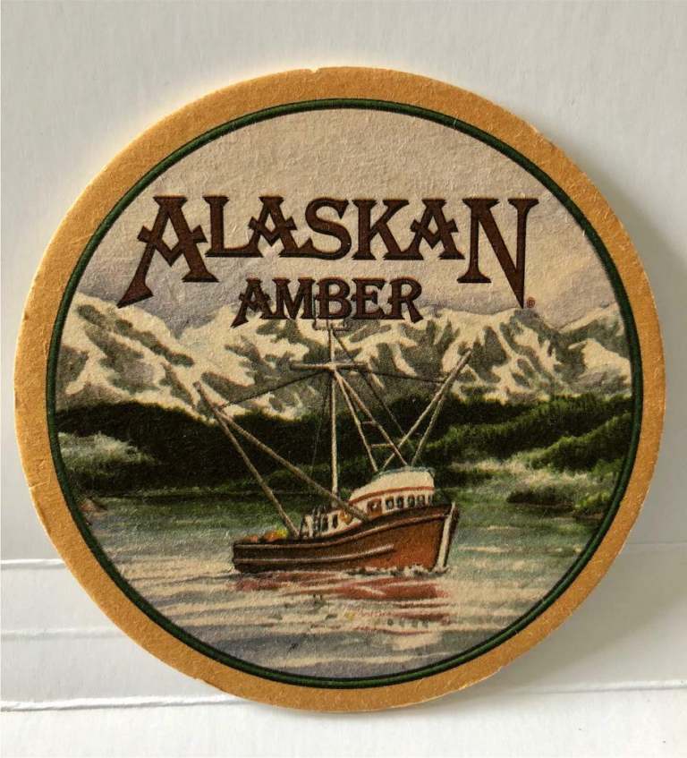 Beer Matt Alaskan Brewing Company Beer Matt 