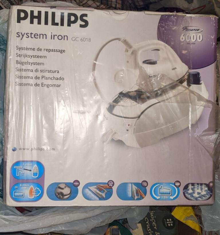 Brand New Philips Provapor GC6018 System Iron