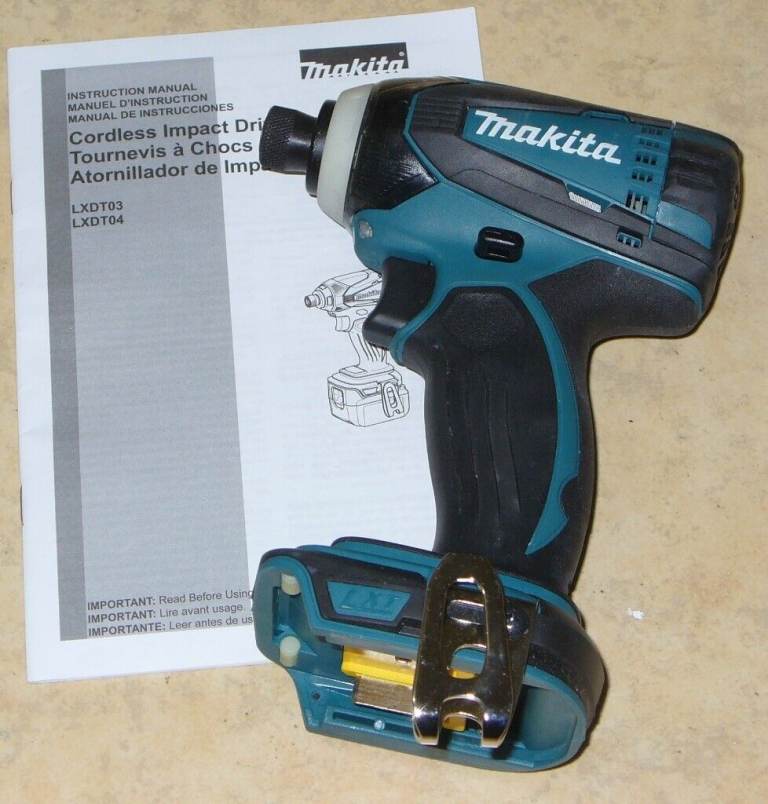 Makita XDT04 18-volt LXT Lithium Ion Cordless Impact Driver Rare Body 