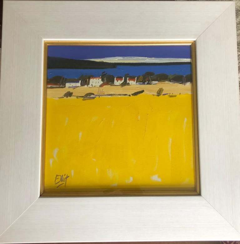 Ian Elliot Original Oil on Canvas