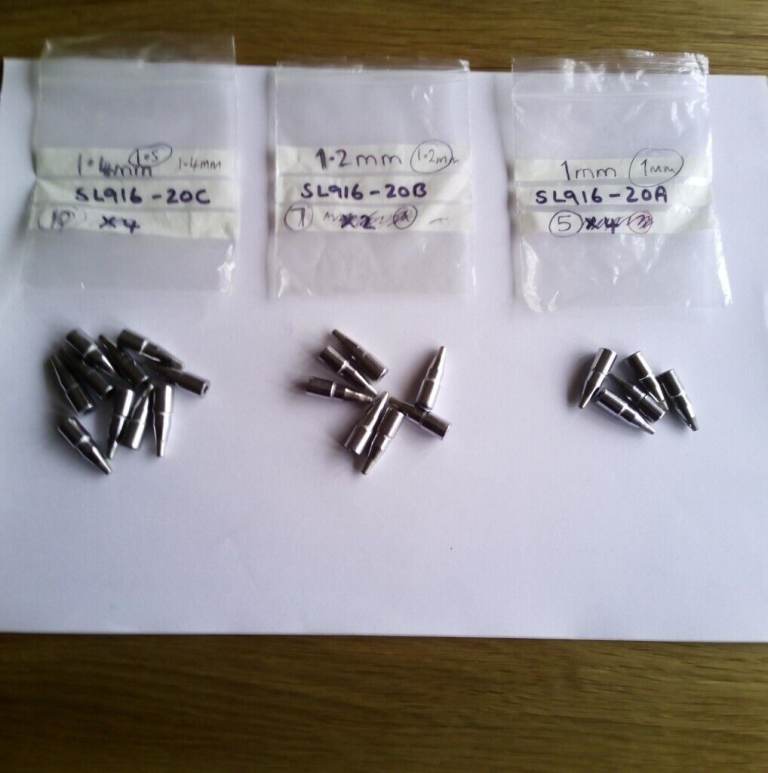 22 x SOLOMON SL-928, SL-916 DESOLDERING TIPS  £ 125 ovno ( New and unused )