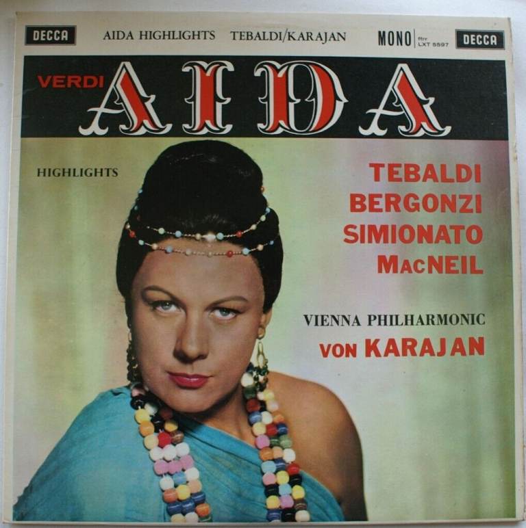 Verdi: Aida Highlights - Tebaldi/Bergonzi/Simionato/MacNeil/Karajan/Vienna Phil.