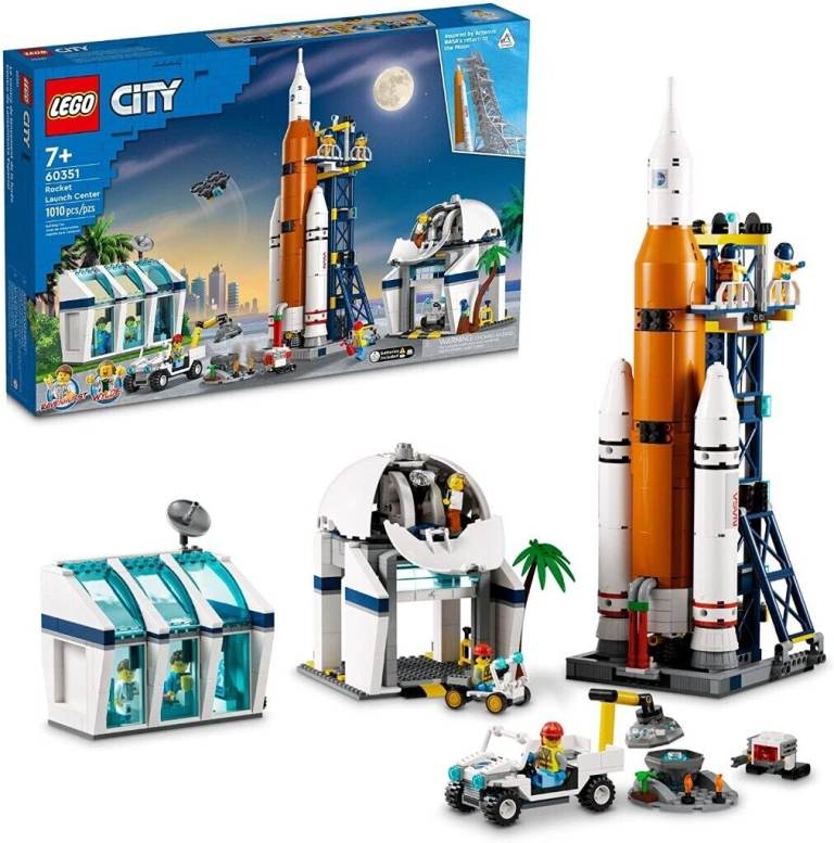 LEGO 60351 CITY  NASA Center astronauts moon blocks Stars toy stars Christmas gift