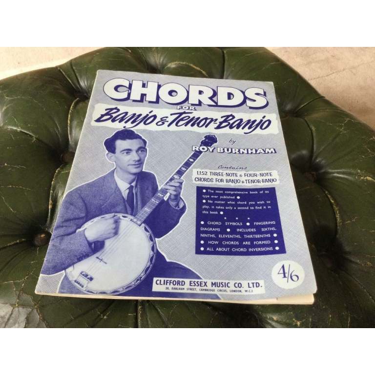 Chords for  Banjo and. Tenor. Banjo 