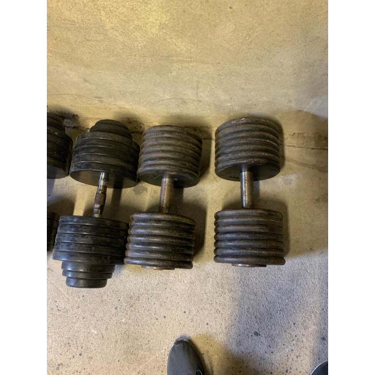 75kg dumbbells 