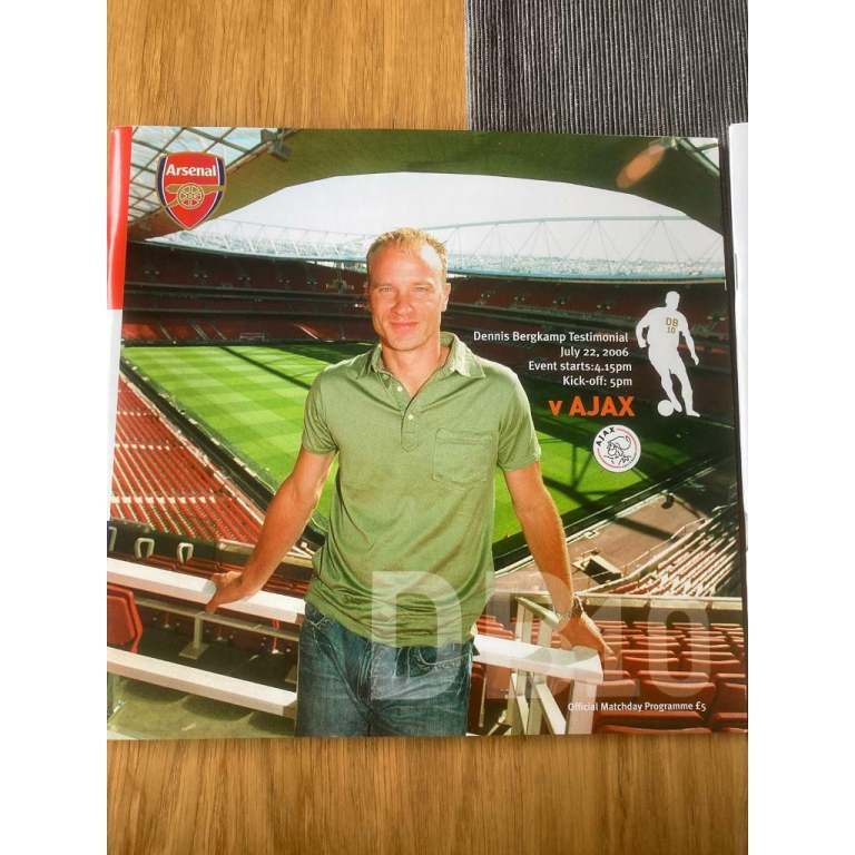 Arsenal -Dennis Bergkamp Testimonial 