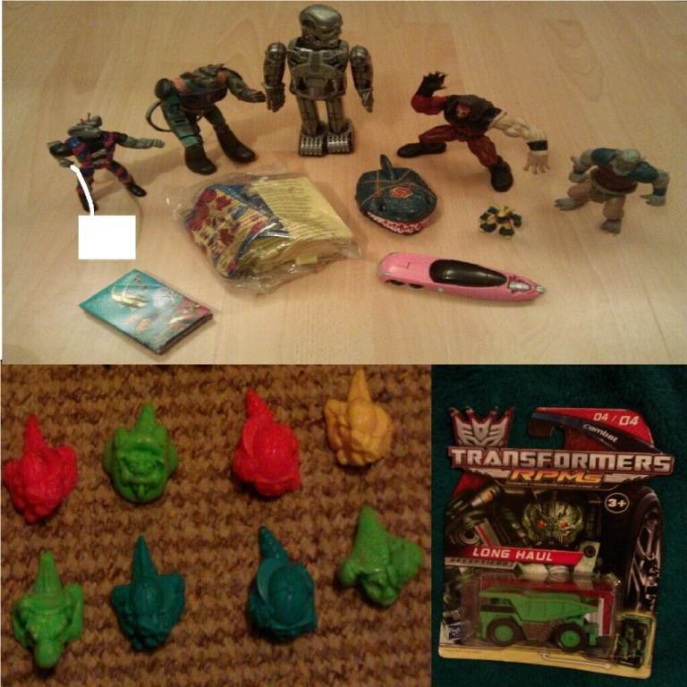 Action Figures Lot 80s, 90s & modern boxed RPM's Long Haul, mini Boglins and more 