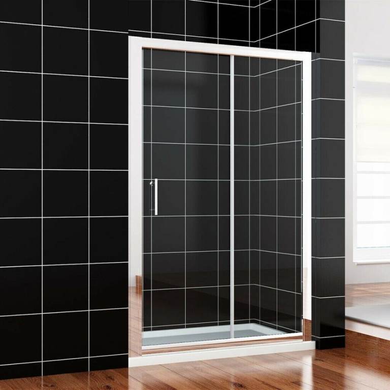 New 6mm Sliding Shower Door 1000mm RRP £210 Our Price £115