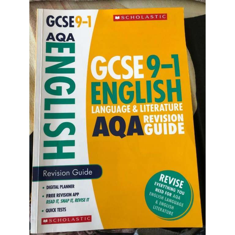 GCSE 9-1 English Language & Literature AQA Revision Guide