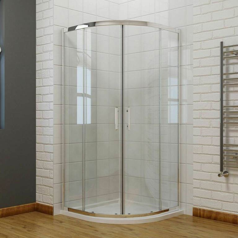 New Quadrant Shower Enclosure 800x800mm + Stone Tray RRP £360 Our Price £240