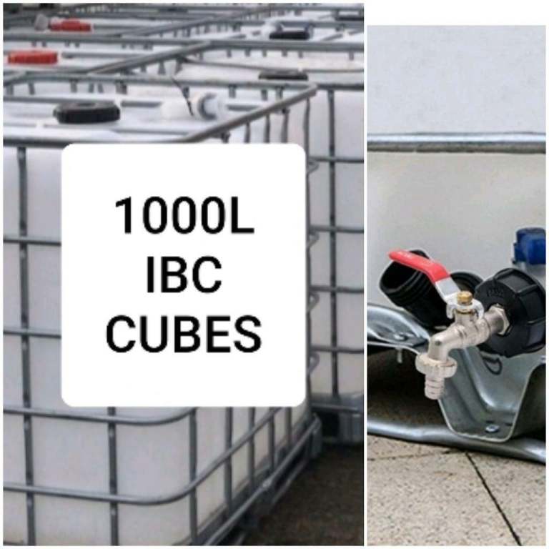 25L 25 L 1000L IBC CONTAINERS PLASTIC DRUMS JARS TANKS  CUBES  