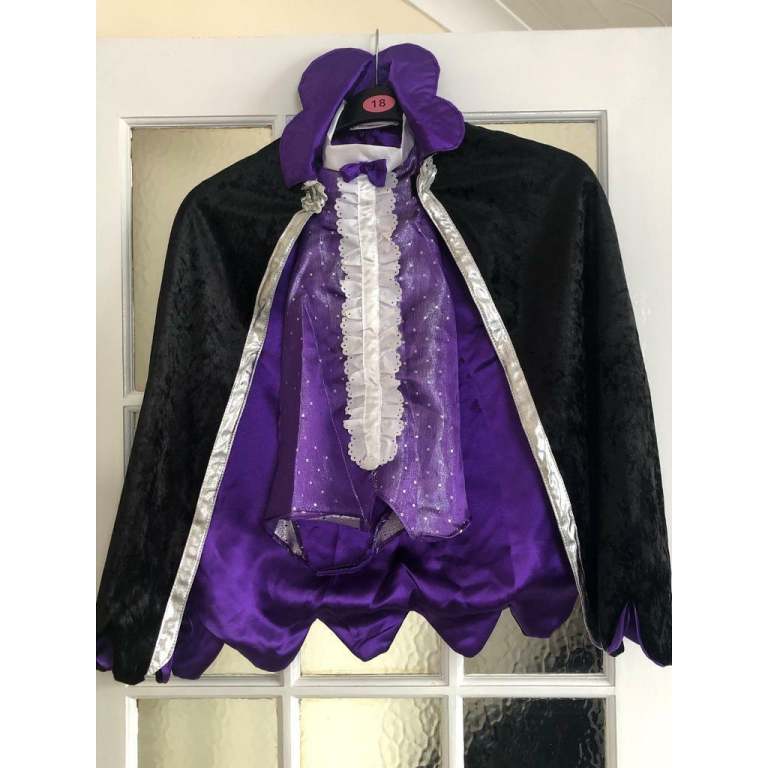 Kids Dracula cloak and vest 