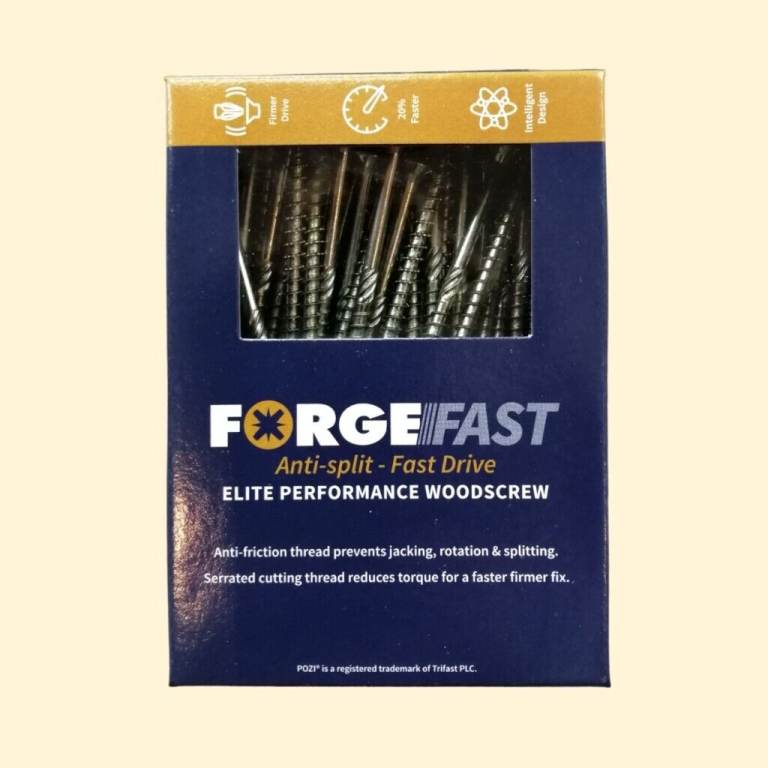 Forge Fast Elite 5.0mm x 100mm Premium Wood Screws £8.50 per 100