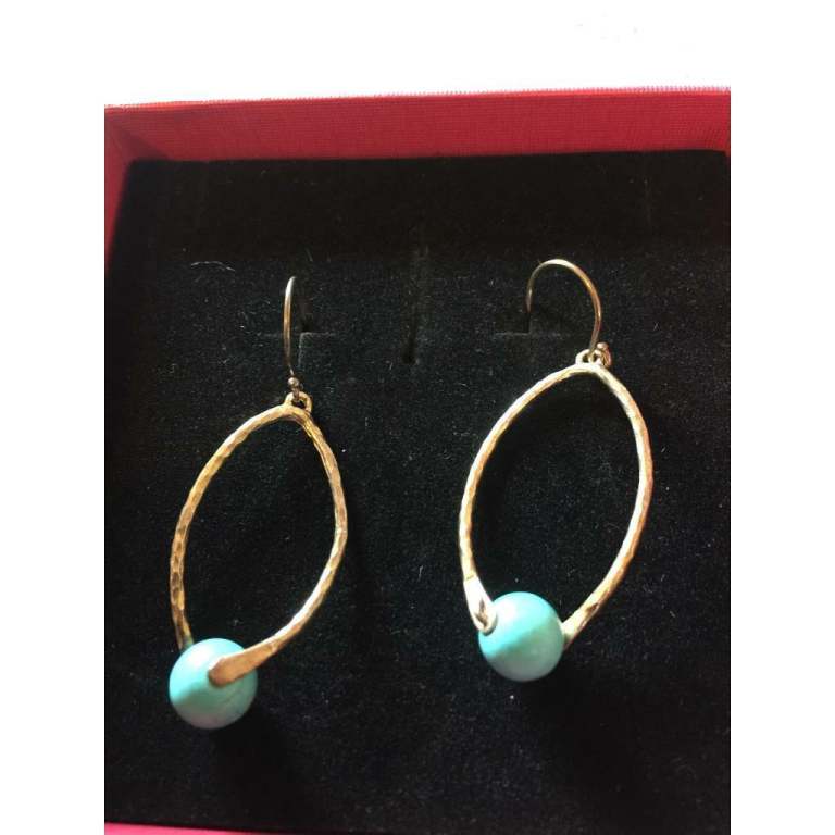 Silver earrings