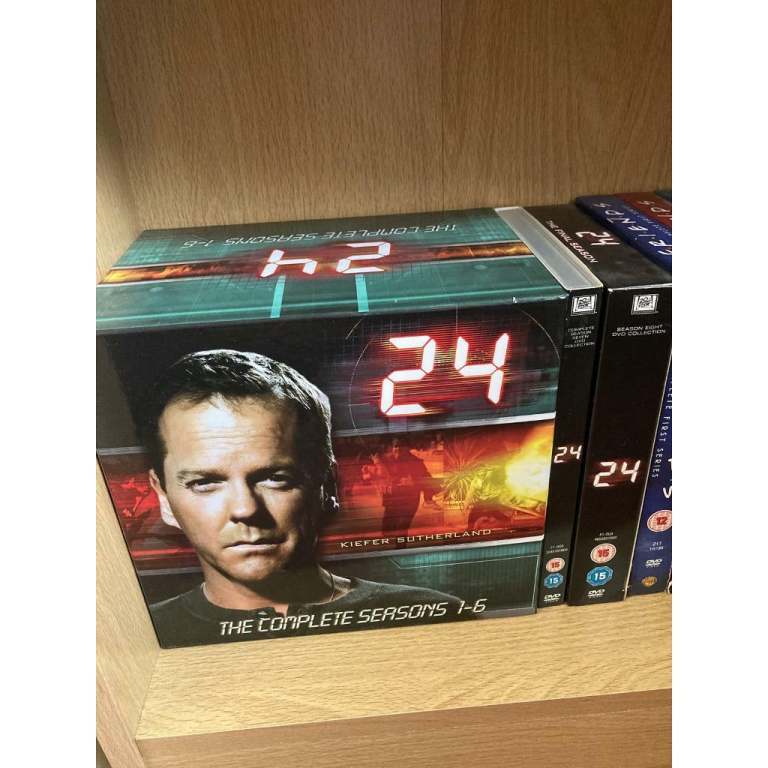 24 Season 1-8 DVDs
