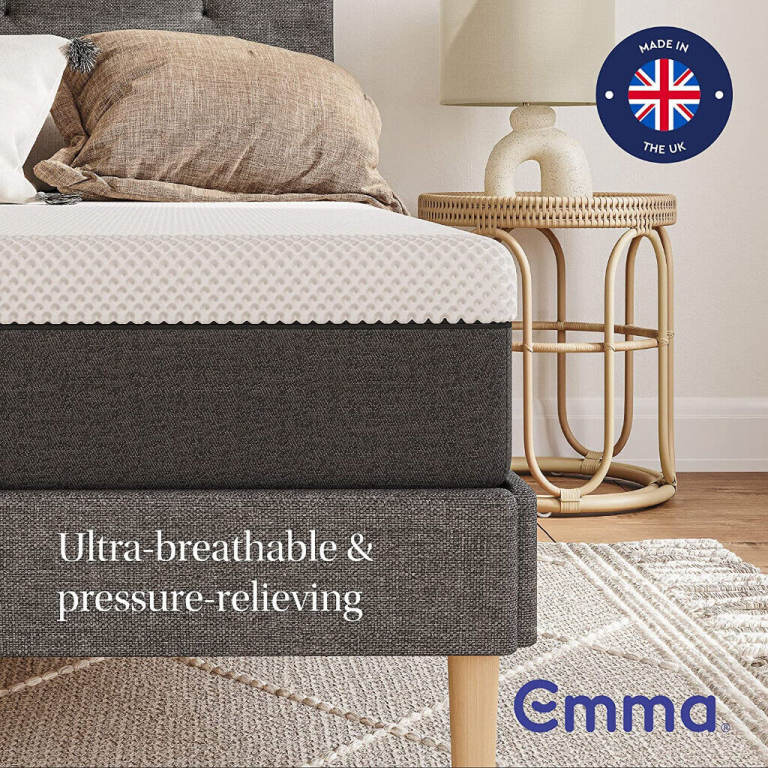EMMA Premium King Mattress 150x200 I Spring ** BRAND NEW BOXED SEALED **