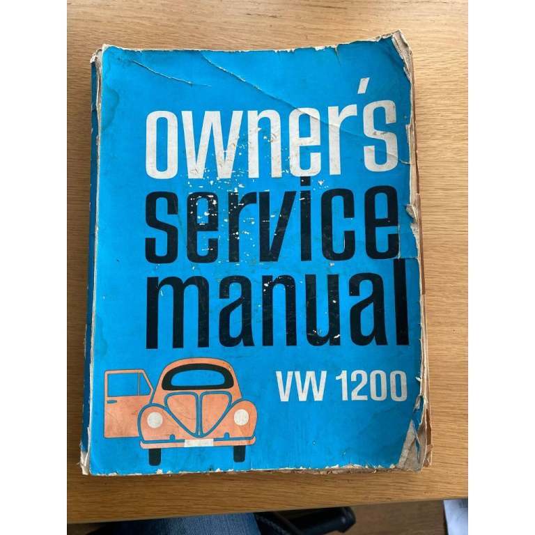 VW  Beetle owners manual