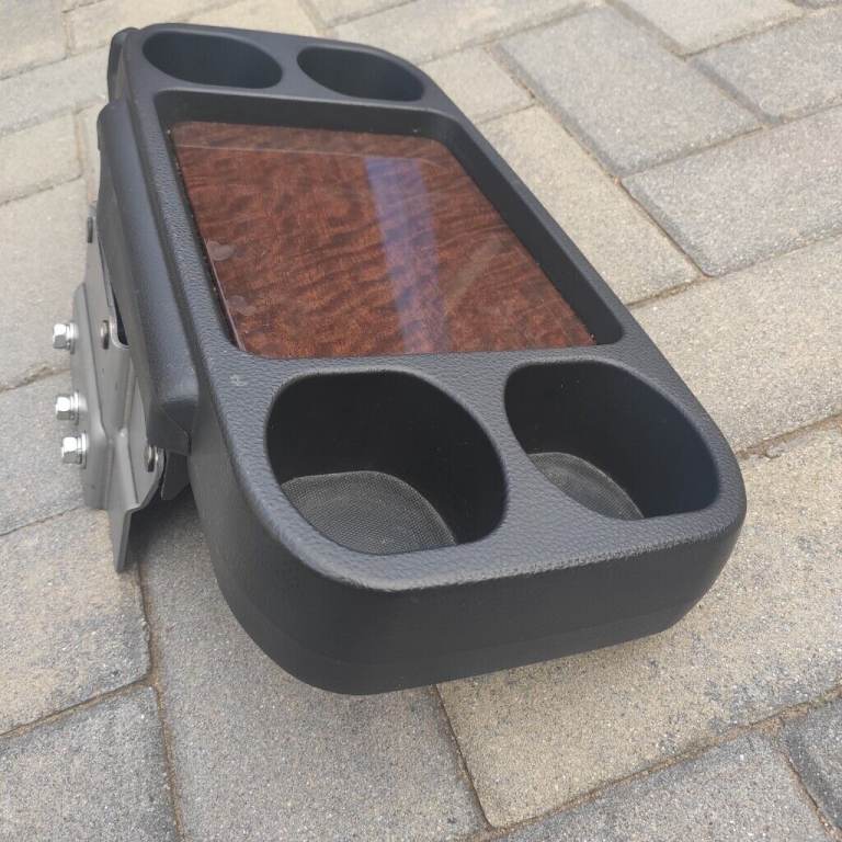 NISSAN ELGRAND E52 PE52 CENTER FOLDING TABLE FOOD TRAY QUAD CUPHOLDER 