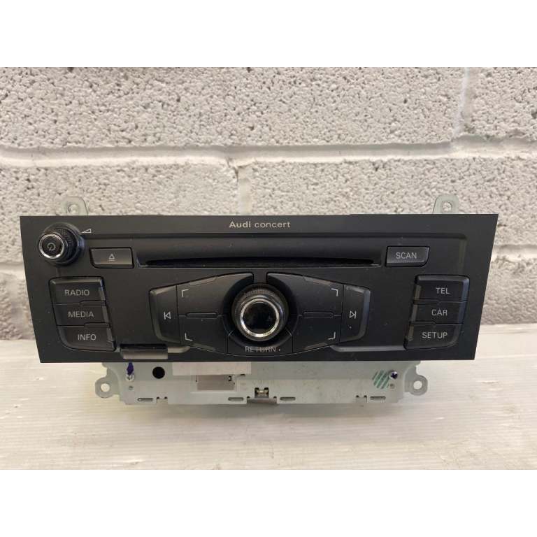 Audi A4 A5 TSFI S Line Stereo, PN: 8T2 035 186 P, Fit A4 08-2012