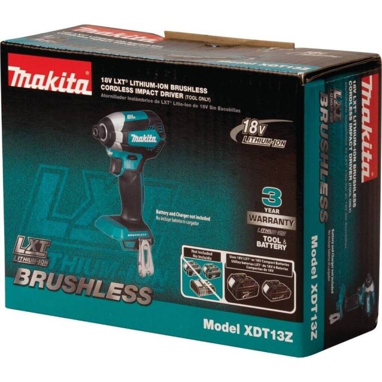 Makita XDT13Z 18V Li-Ion 1/4 Hex Cordless Brushless Impact Driver Replaces XDT08Z