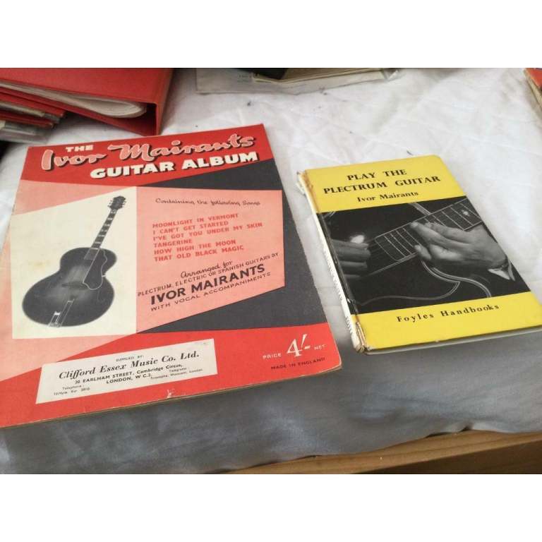 Ivor   Mairants  Guitar tutor books  Job Lot  of 8 books 