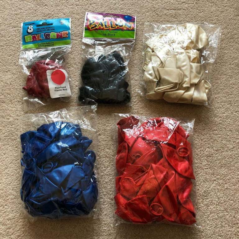 Balloons - Lots! Various Sizes, Shapes & Colours