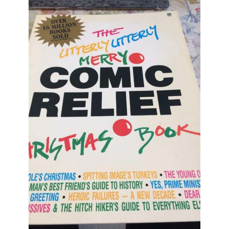 Vintage Comic Relief Christmas book 1986
