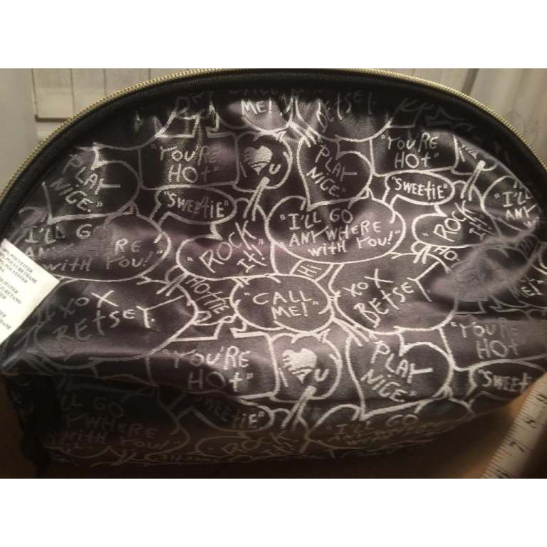 Betsey Johnson toilet bag new