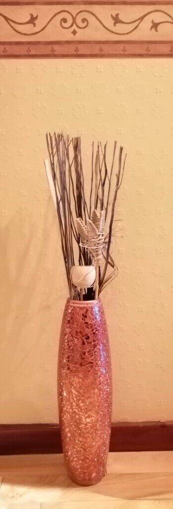 JUST REDUCED FOR QUICK SALE-mosaic glitter decorative sparkled vase suitable for floor/table /window