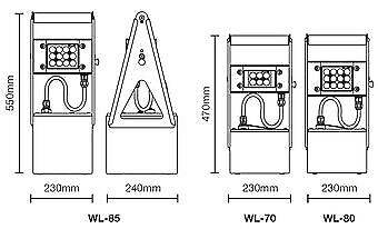 Wolf-Lite WL-70 ATEX Rechargeable Work Flood Light
