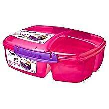 Brand New 2 Sistema Lunch Boxes-Phthalate & BPA Free  