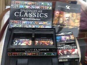 Spectacular Classics 40 CD Collection Rare Good Condition 
